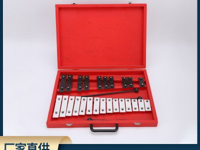 25音鋁板琴奧爾夫樂器 兒童木質(zhì)盒裝幼教寓教于樂打擊樂器手敲琴