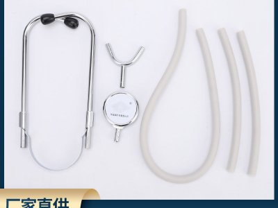 家用雙頭聽診器 雙用雙頭聽診器教學(xué)器材外貿(mào)雙頭聽診器