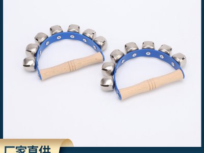 銅碰鐘手搖銅碰鈴兒童打擊樂(lè)器奧爾夫樂(lè)器小朋友幼兒園教學(xué)玩具